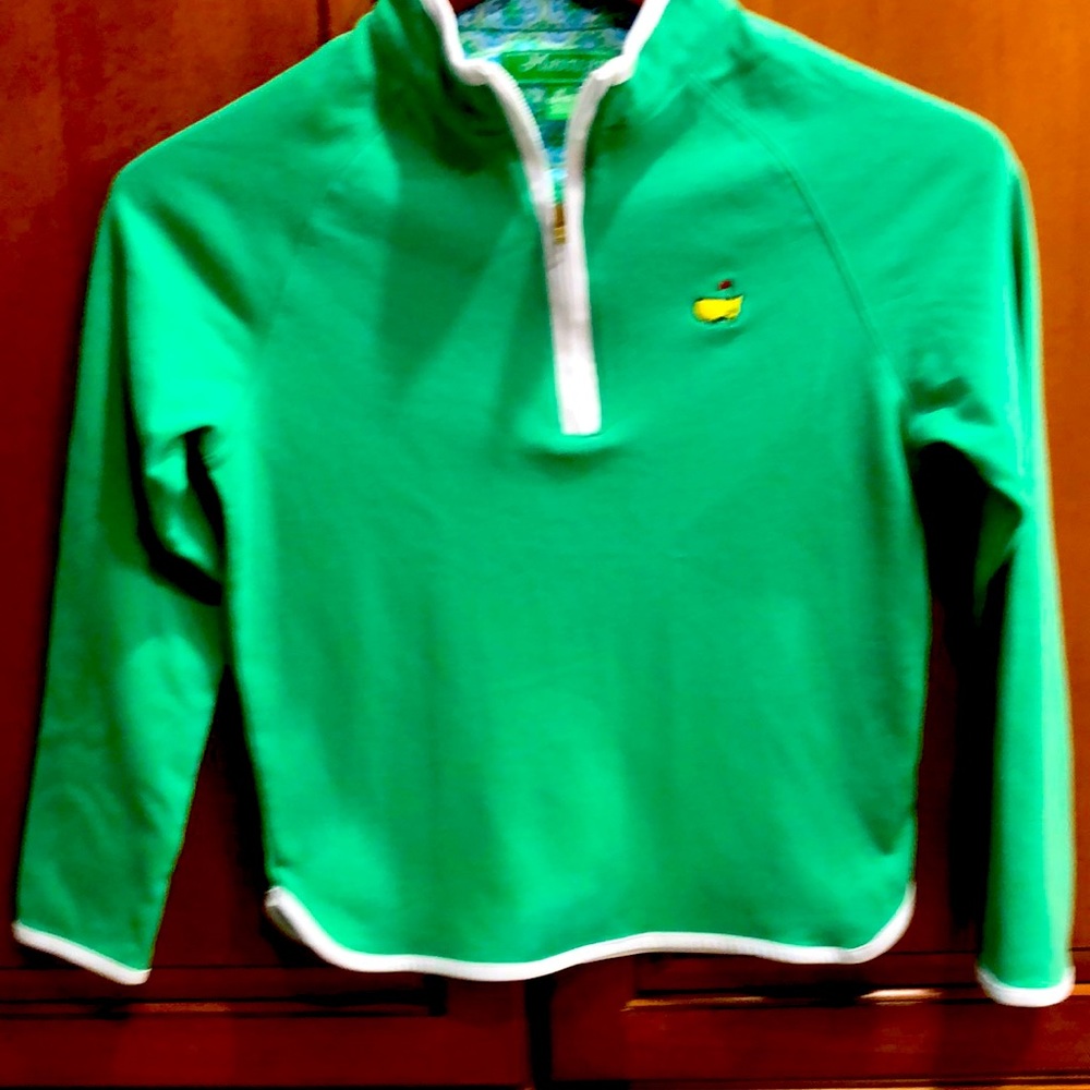 Masters kid half zip pull over jacket size medium (8-10)